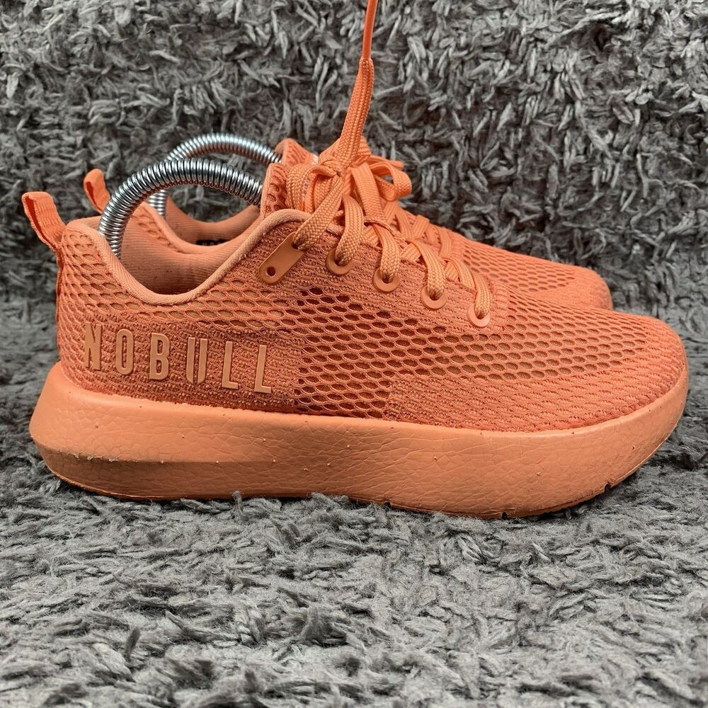 Nobull Drive Mesh Womens Size 8 Orange Athletic Running Training Shoes Sneakers - Picture 3 of 8